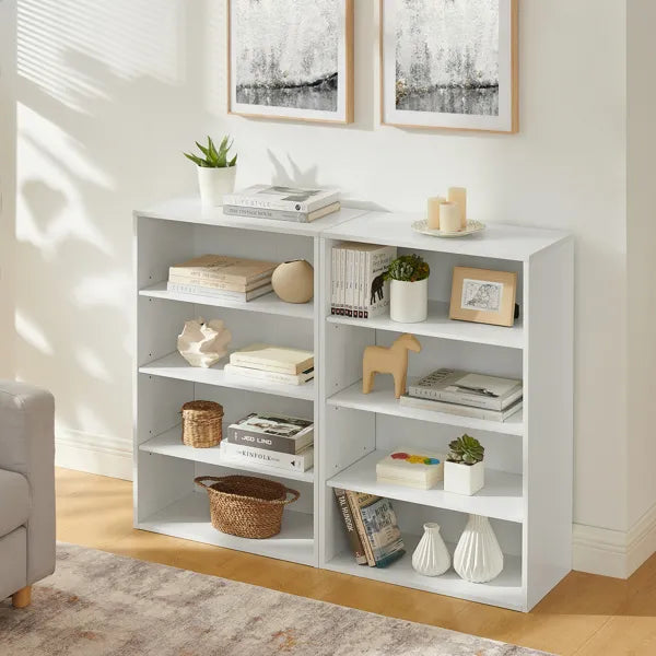 8-layer adjustable CD and DVD storage bookcase