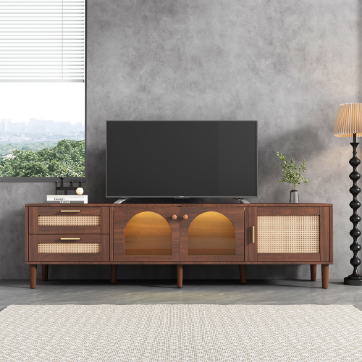 TV Stand with TV