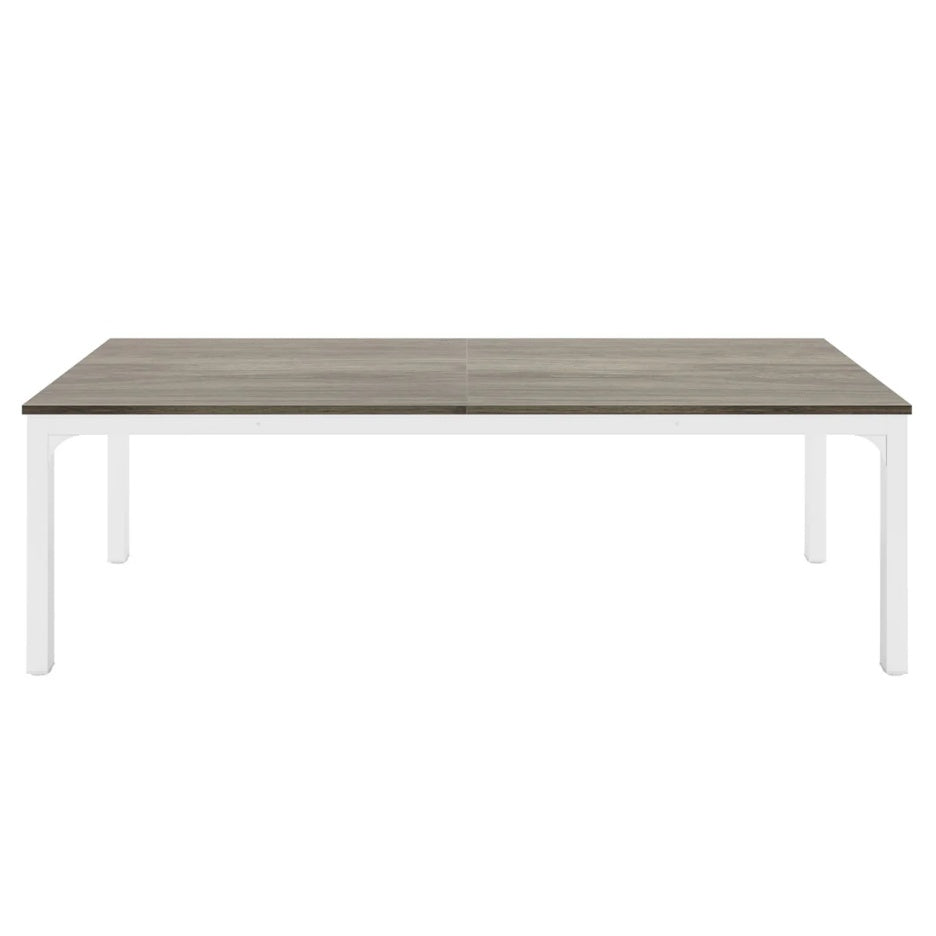 Extra long conference and writing desk, taupe