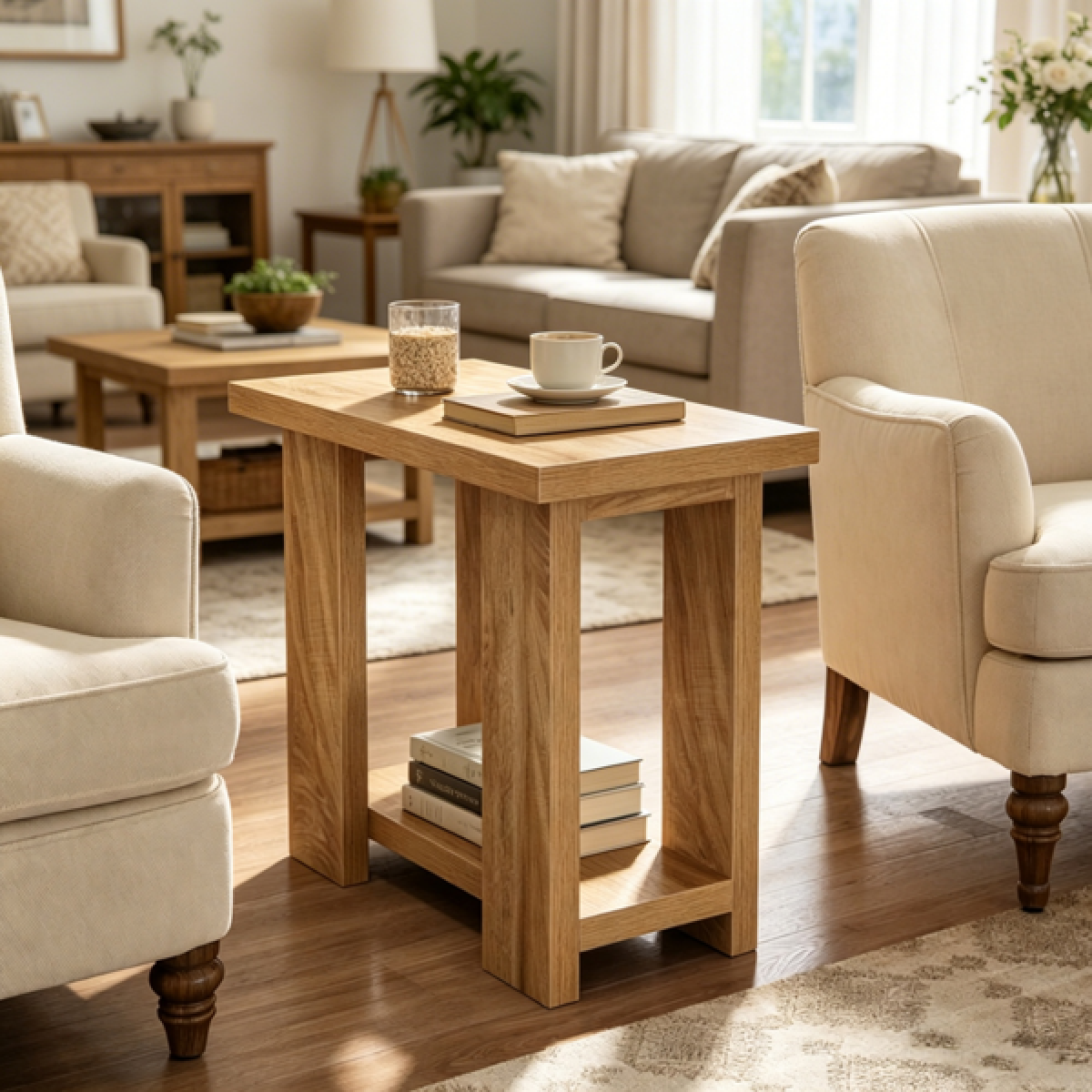 Round End Table