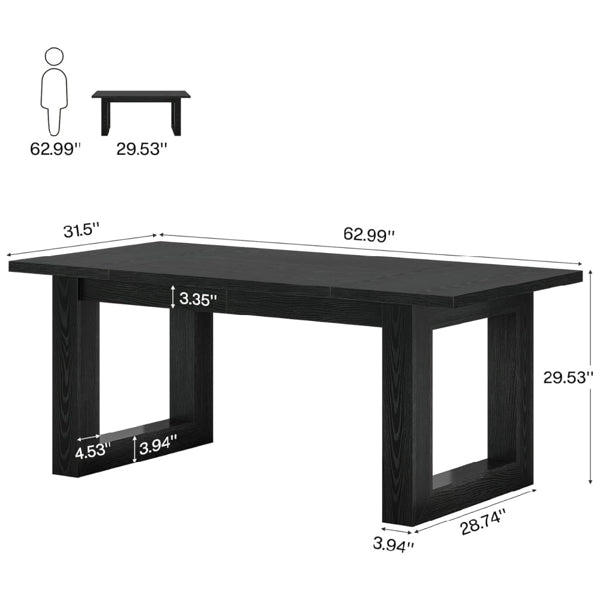 Minimalist modern coffee table