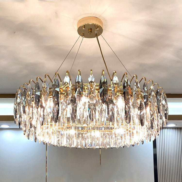 Light luxury crystal chandelier