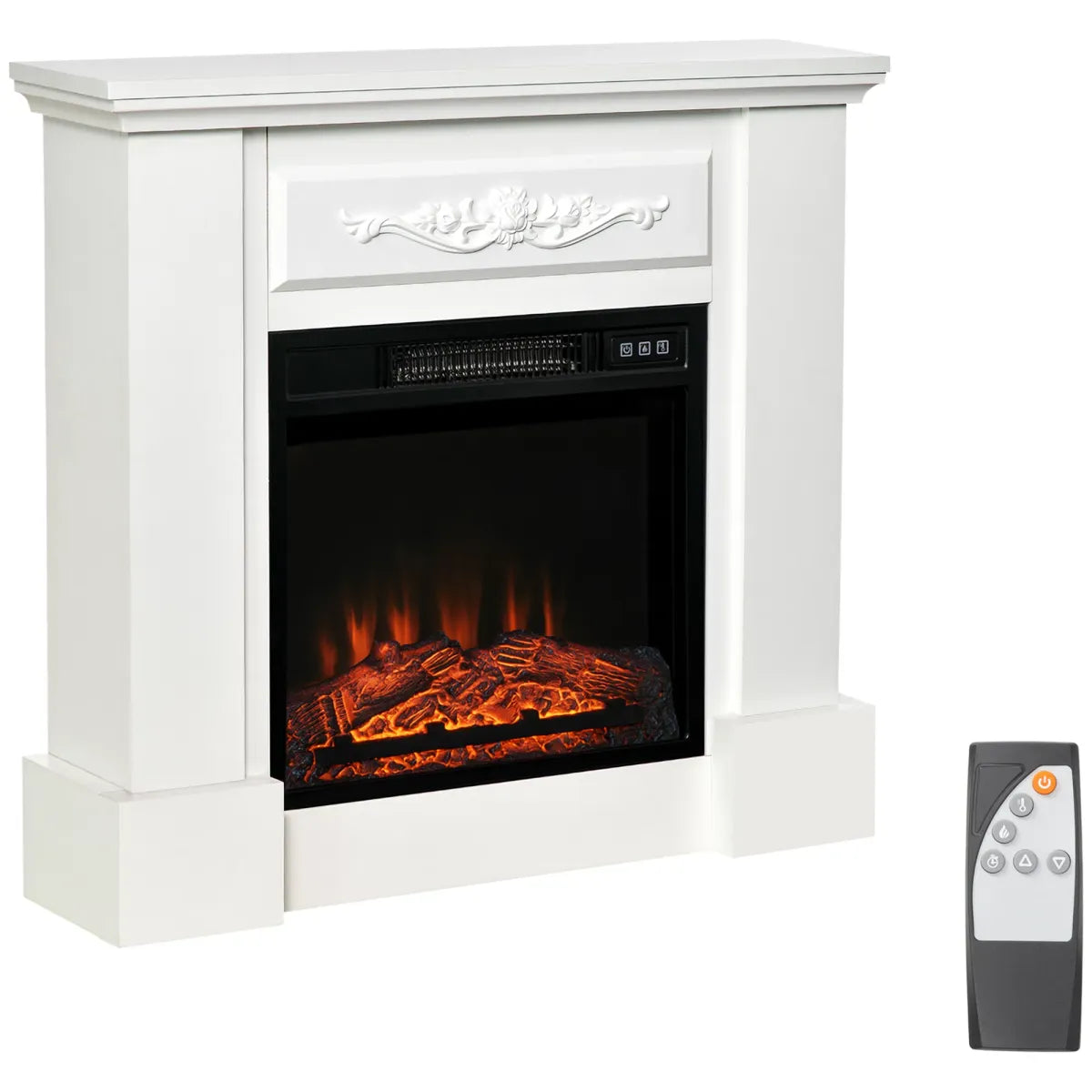 Freestanding Electric Fireplace Cabinet