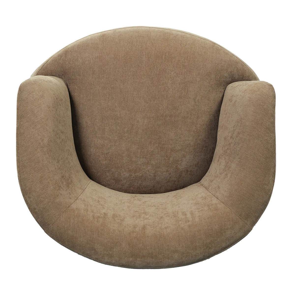 360° Swivel Round Barrel Accent Chair, Modern Bouclé Armchair – view 5
