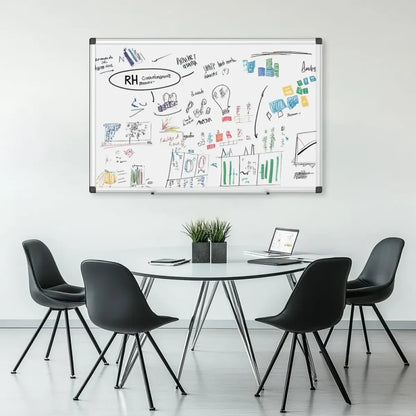 Magnetic Dry Erase Board with Aluminum Frame – Wall Whiteboard for Home and Office