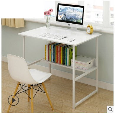 Simple solid wood writing desk