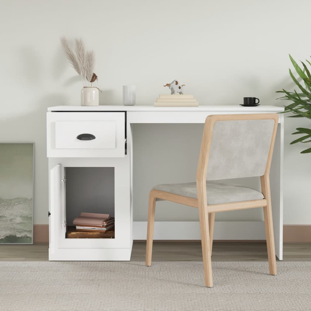 Desk with drawers, 115cm