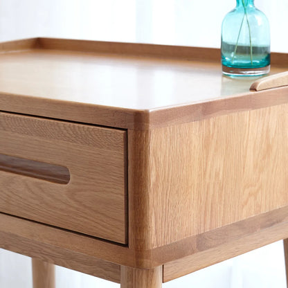 Compact Solid Wood Dresser with Storage Drawers, Natural – view 4