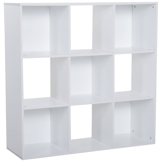 9-Cube Storage Unit, White