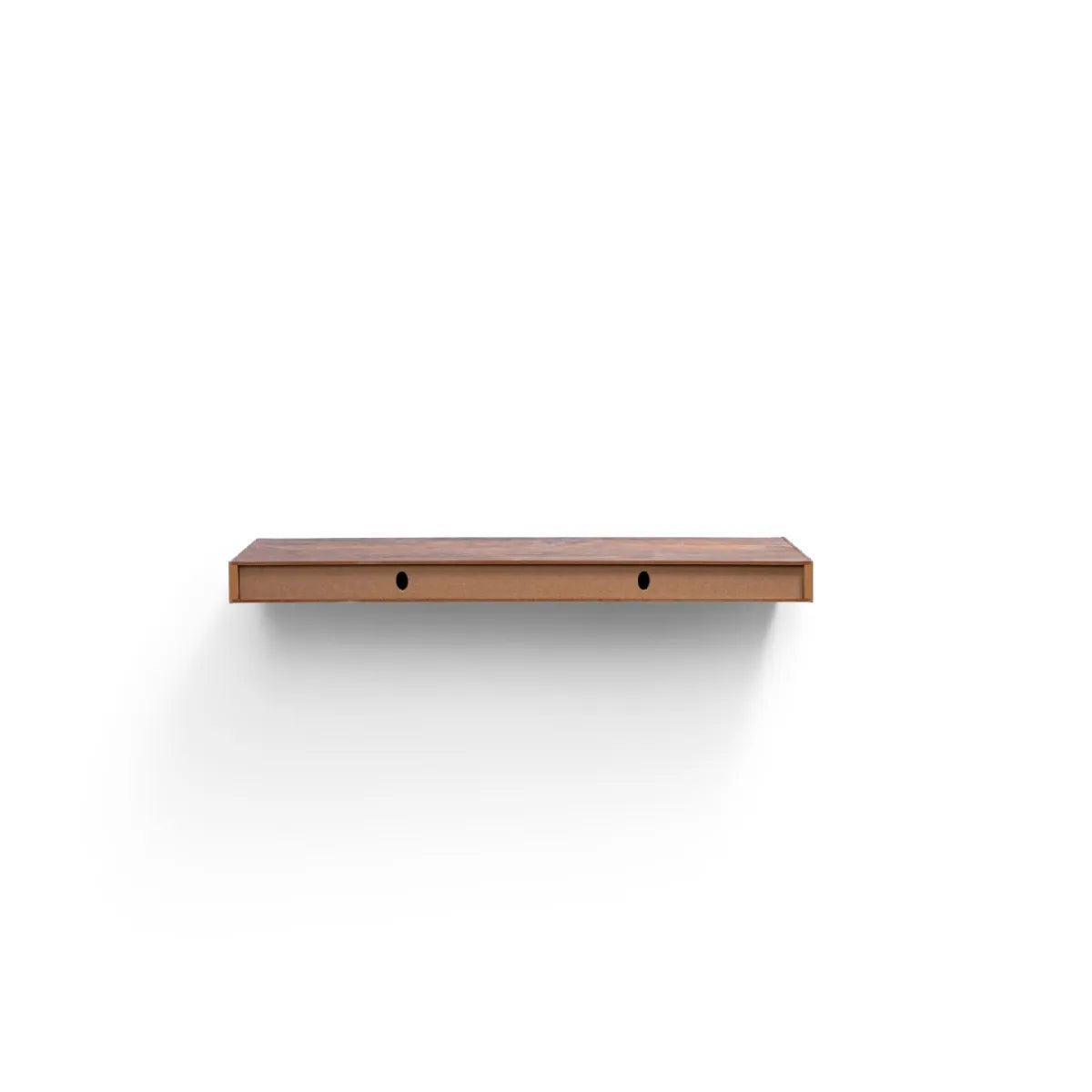 Wall Mounted Floating Wood Shelves with Invisible Brackets, Maple