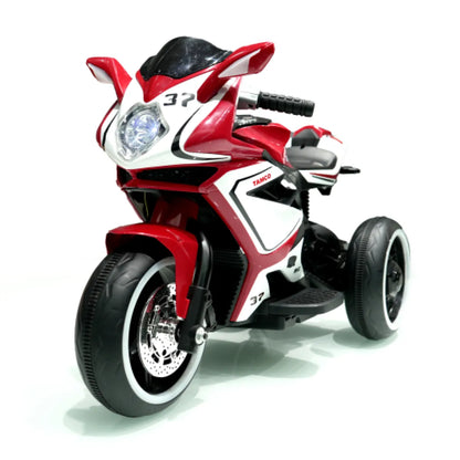 6V Kids Electric Motorcycle – Battery-Powered Ride-On Toy, Red