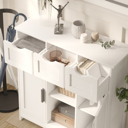 Wooden Storage Cabinet detail