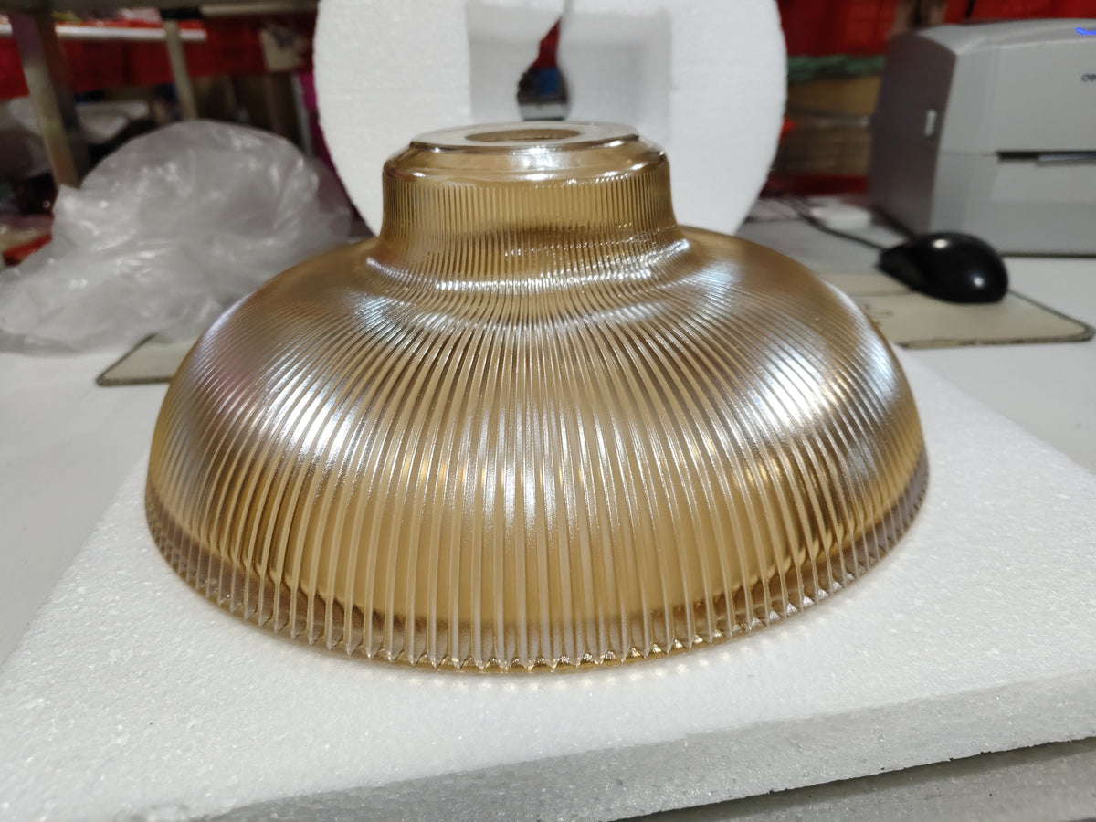 Nordic industrial glass pendant light