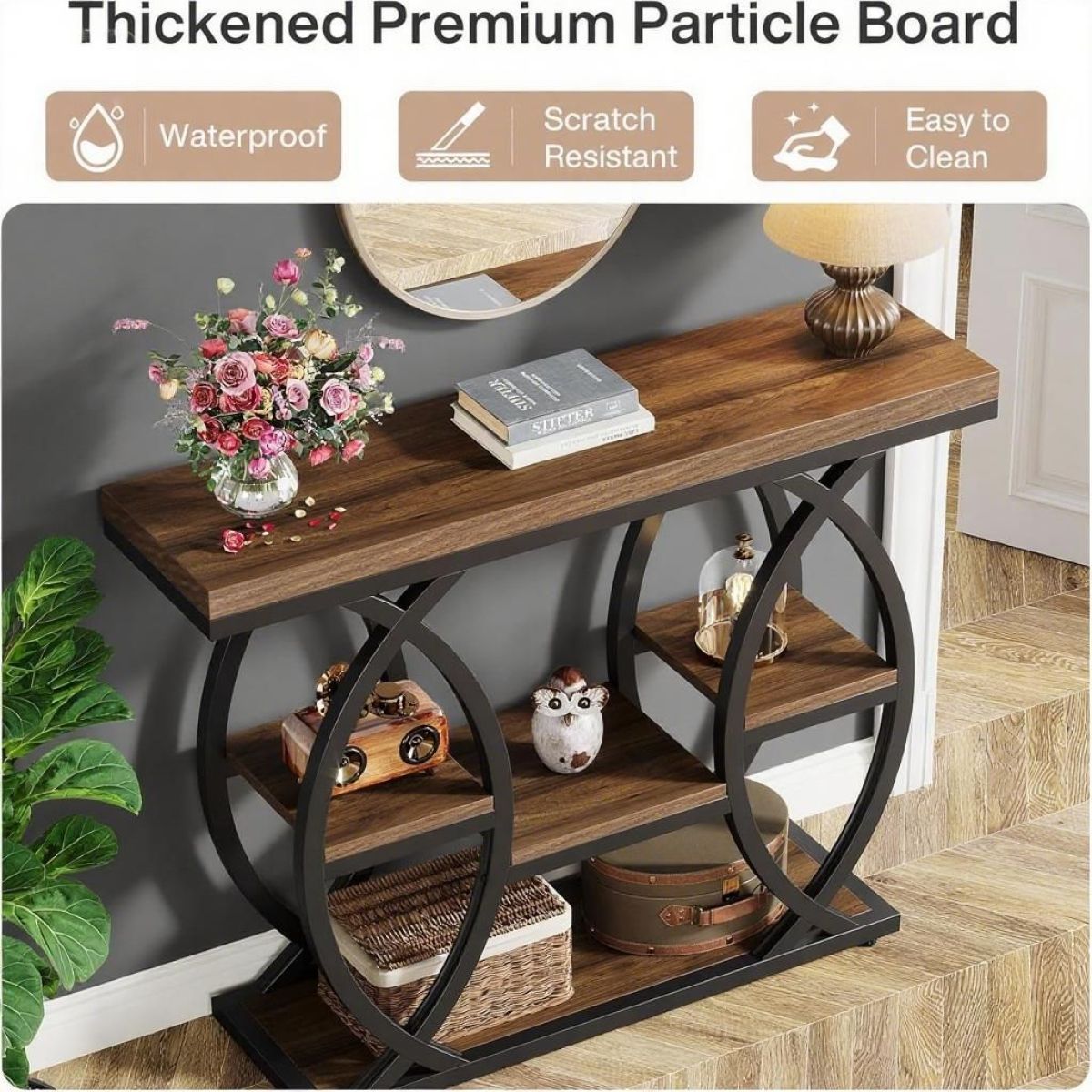 Console Table tier detail