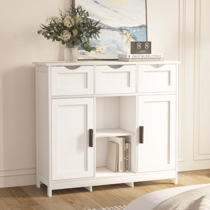 Wooden Storage Cabinet detail