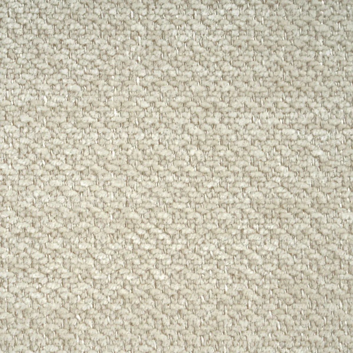 Beige Fabric Accent Chair with Walnut Frame
