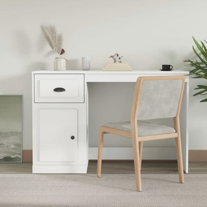 Desk with drawers, 115cm