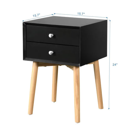 Mid-Century Nightstand detail