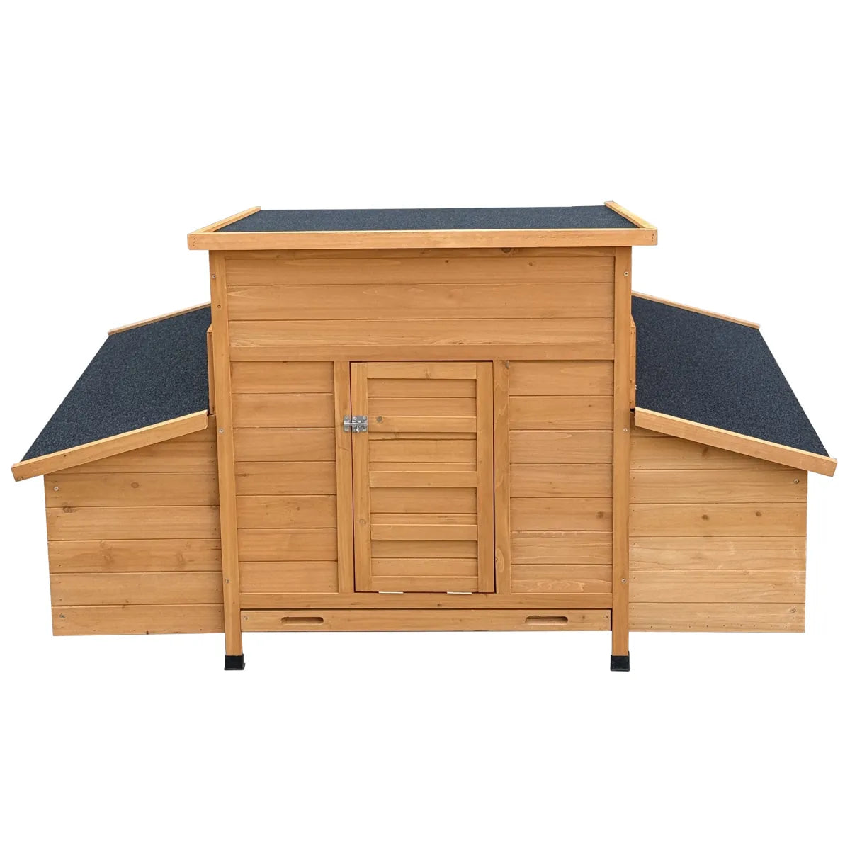 Chicken Coop with Nesting Box, Orange