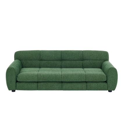 Elevated Dog Sofa Bed for Large Dogs, Olive Green