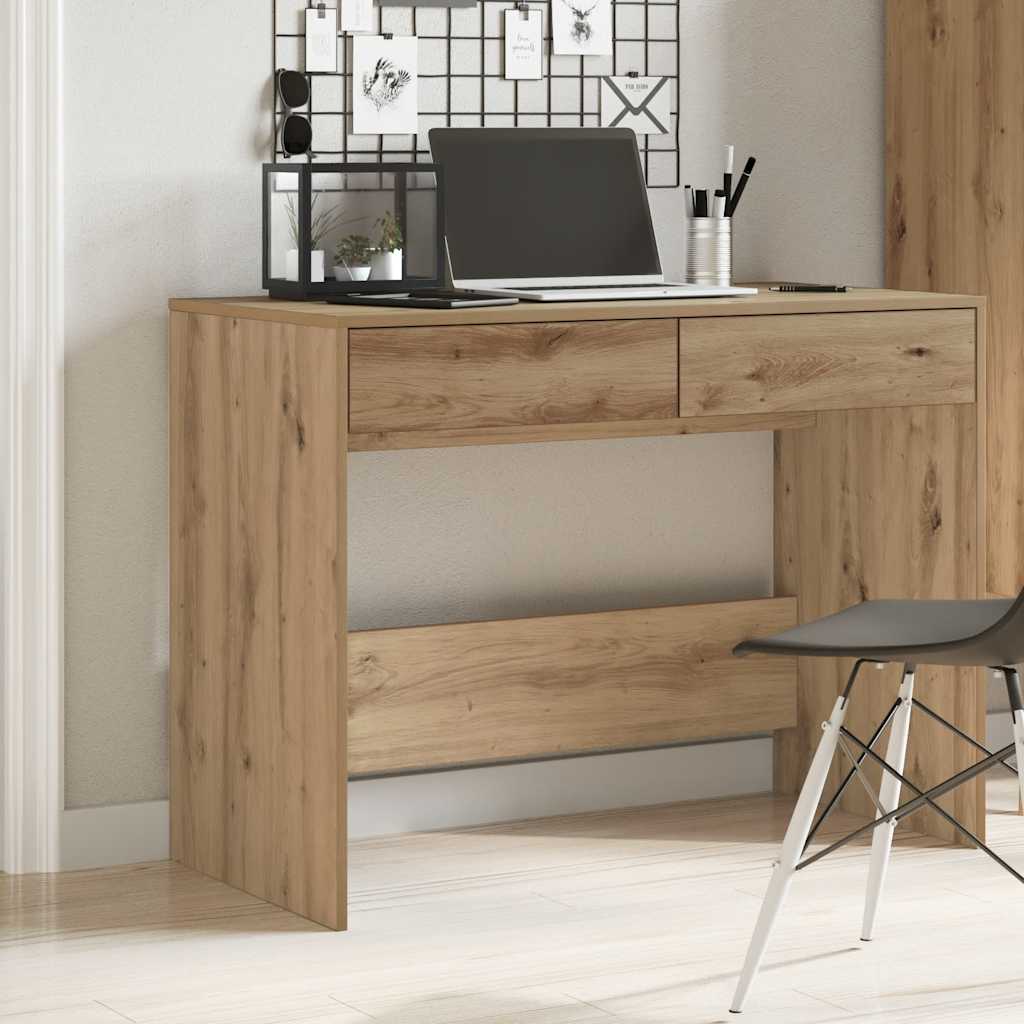 Desk with drawers, 101cm