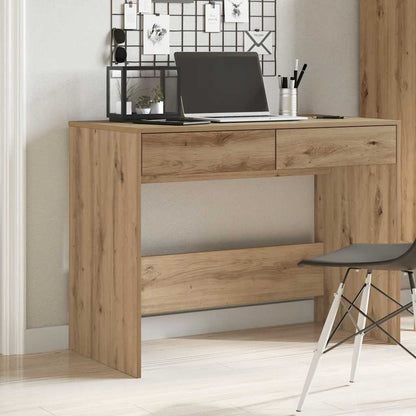 Desk with drawers, 101cm