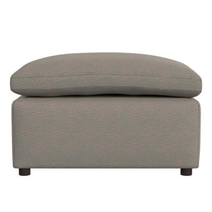 Modular Ottoman Pouf, Taupe