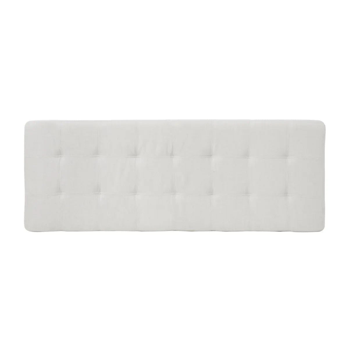 Upholstered Storage Ottoman Bench, Light Grey