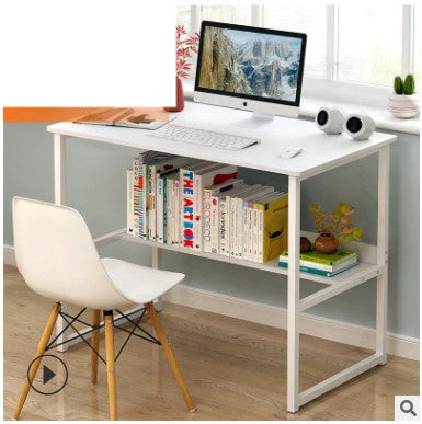Simple solid wood writing desk