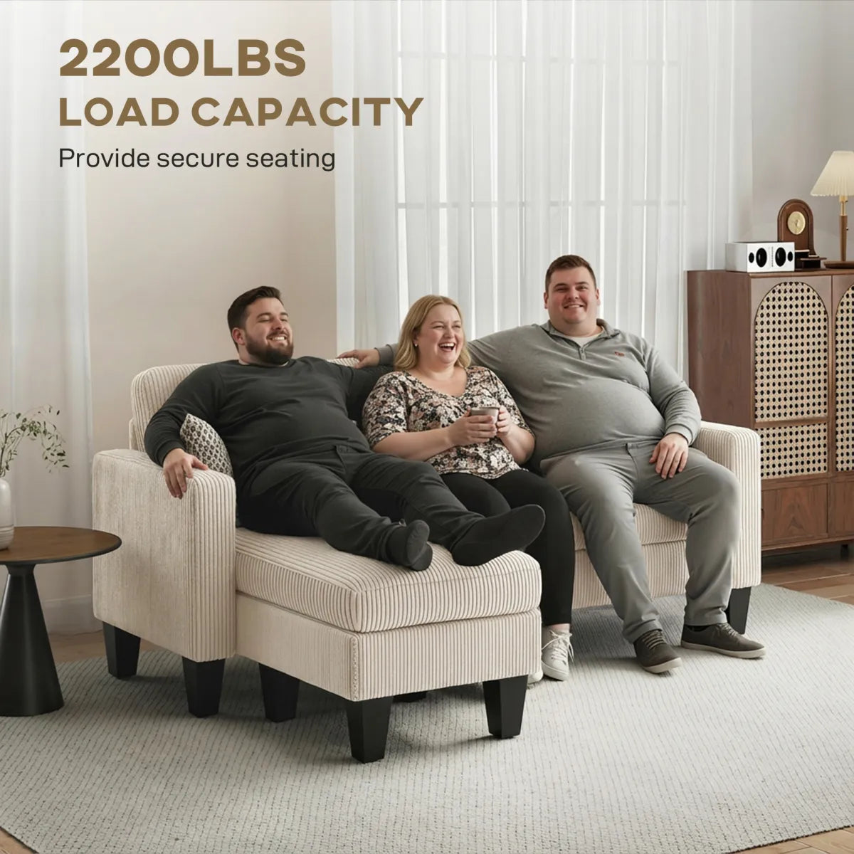 Reversible Chaise Sectional Sofa – view 7