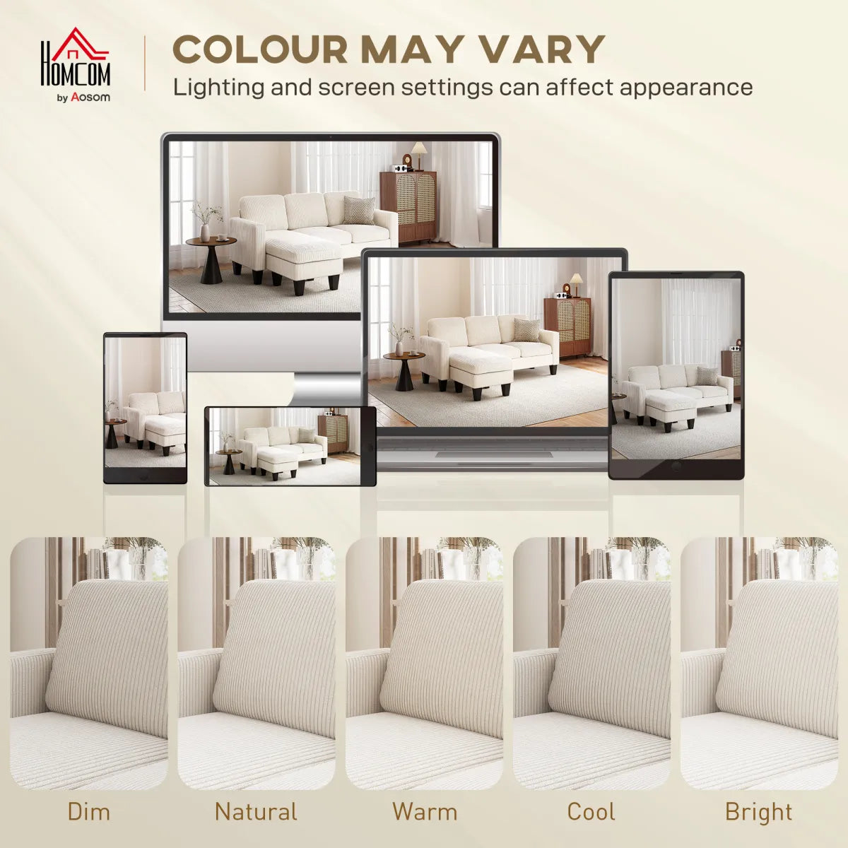 Reversible Chaise Sectional Sofa – view 8