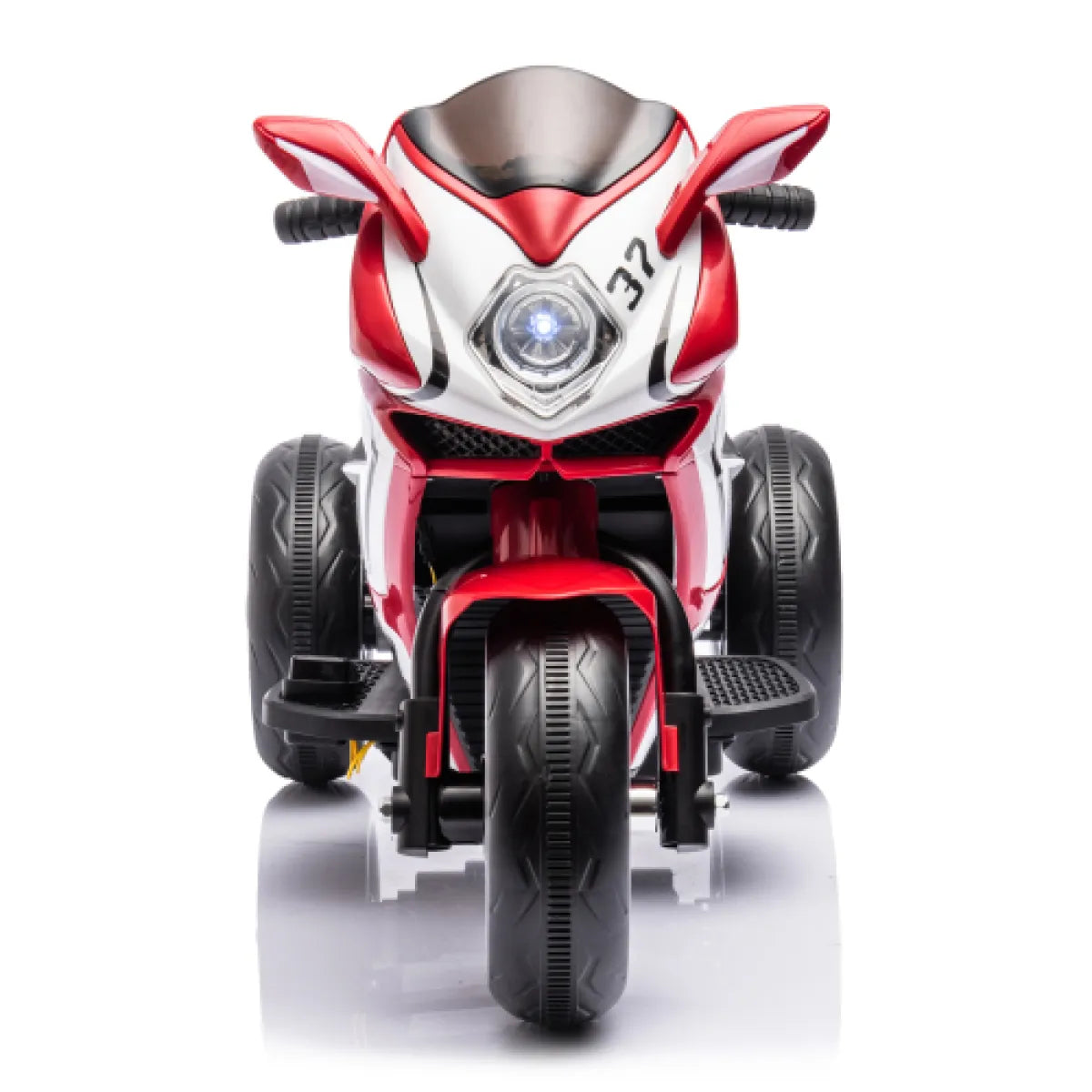 6V Kids Electric Motorcycle – Battery-Powered Ride-On Toy, Red