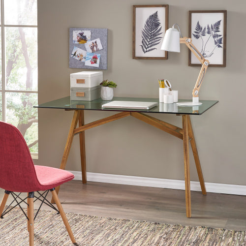 Large modern office desk