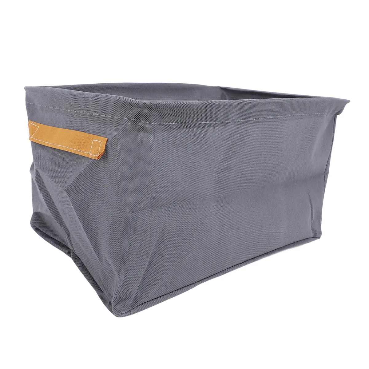 6-Piece Foldable Fabric Storage Bin Set for Closet and Wardrobe, Grey