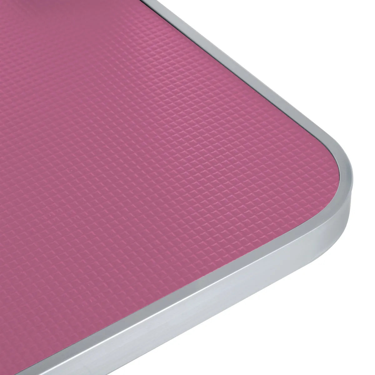 Folding Dog Grooming Table with Adjustable Arm, Pink
