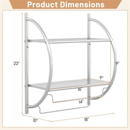 Bathroom Towel Rack – Freestanding Towel Holder Stand
