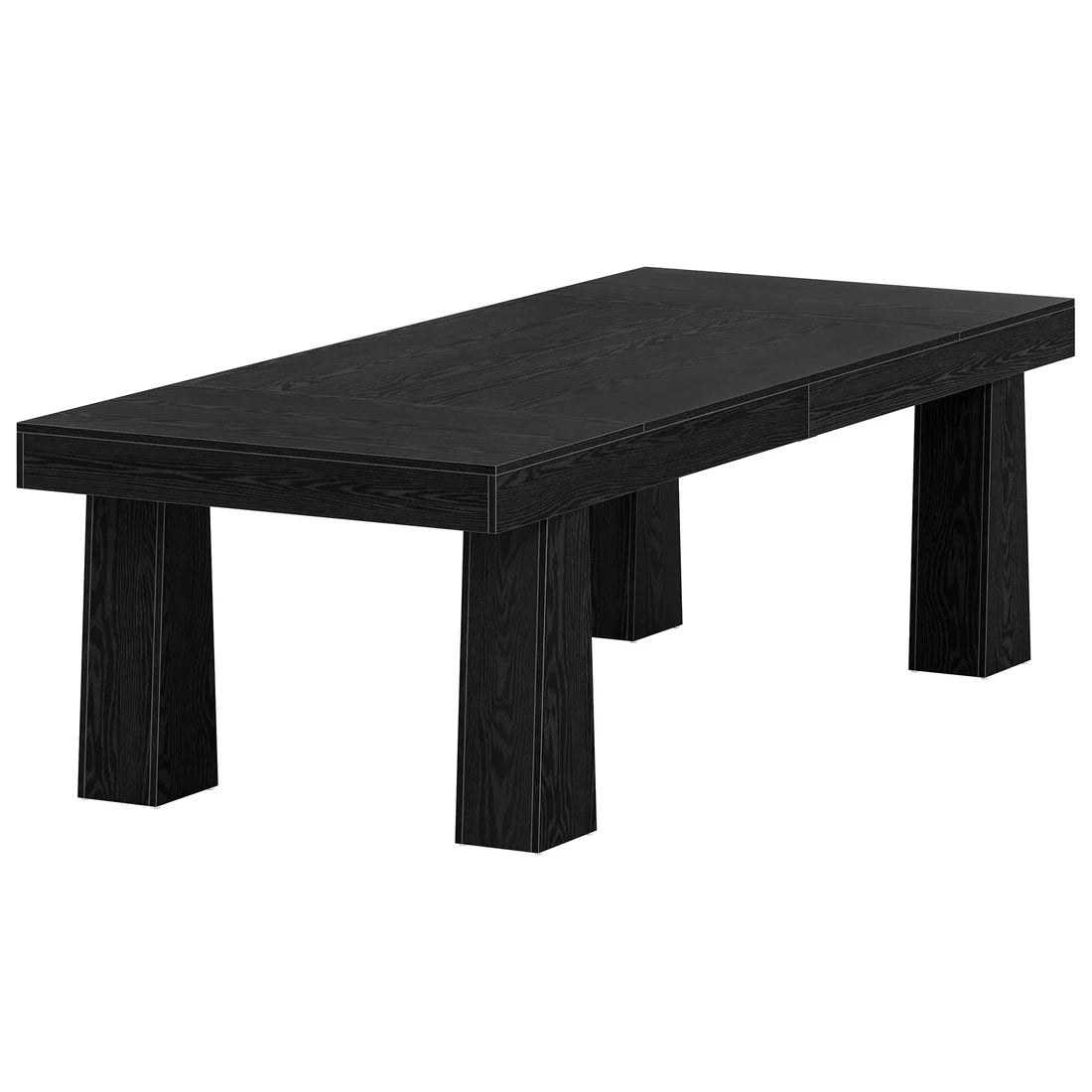 Executive writing desk, black