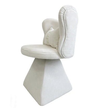 Swivel Vanity Chair with Butterfly Back – view 2