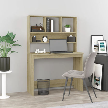 Tall desk with shelf, 102cm
