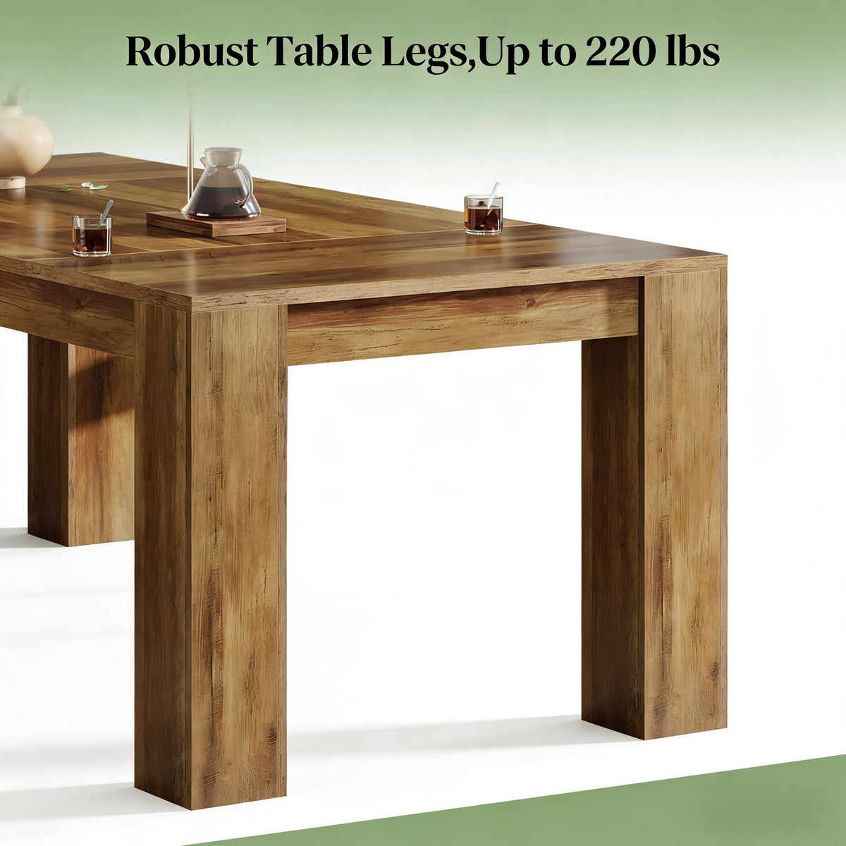 Versatile writing desk, rustic brown