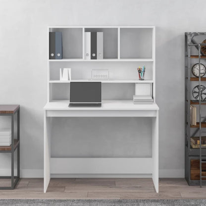 Tall desk with shelf, 102cm