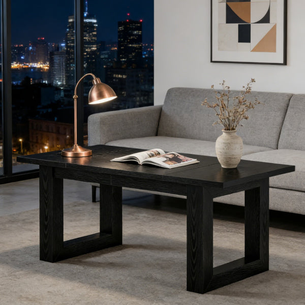 Minimalist modern coffee table