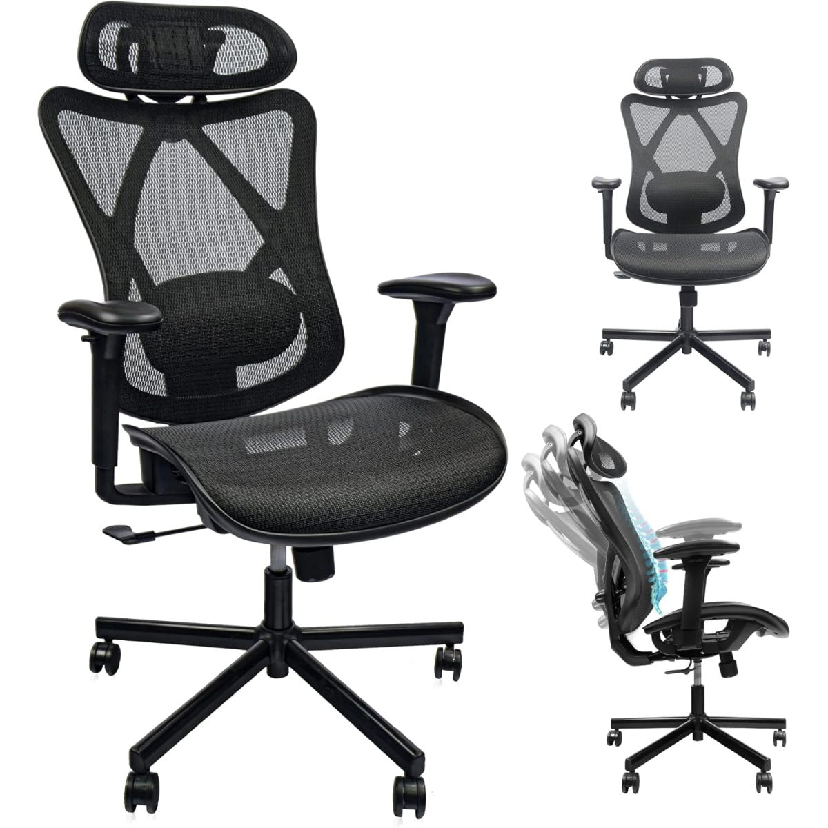 Ergonomic Mesh Office Chair front view