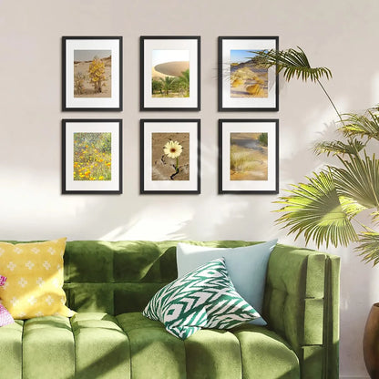 5-Piece Black Gallery Wall Picture Frame Set – Photo & Artwork Frames