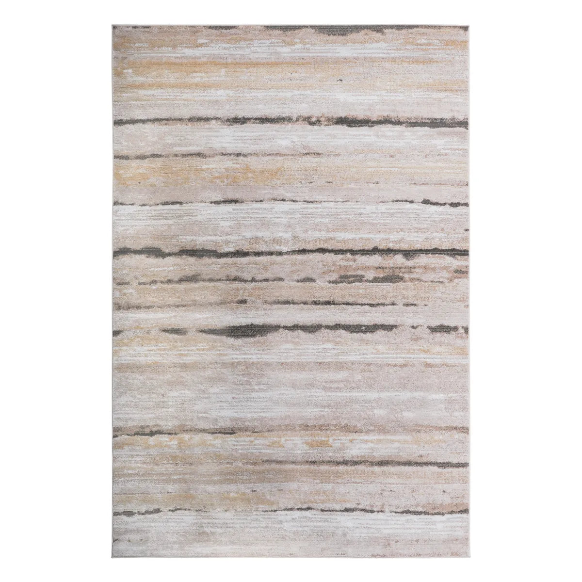 Striped Runner Rug, Brown