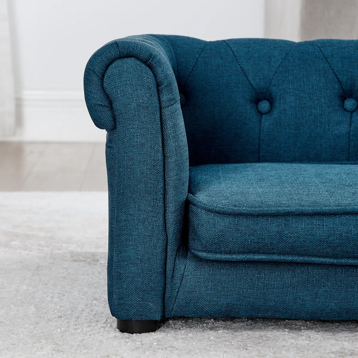 Elevated Dog Sofa Bed for Small and Medium Dogs, Blue