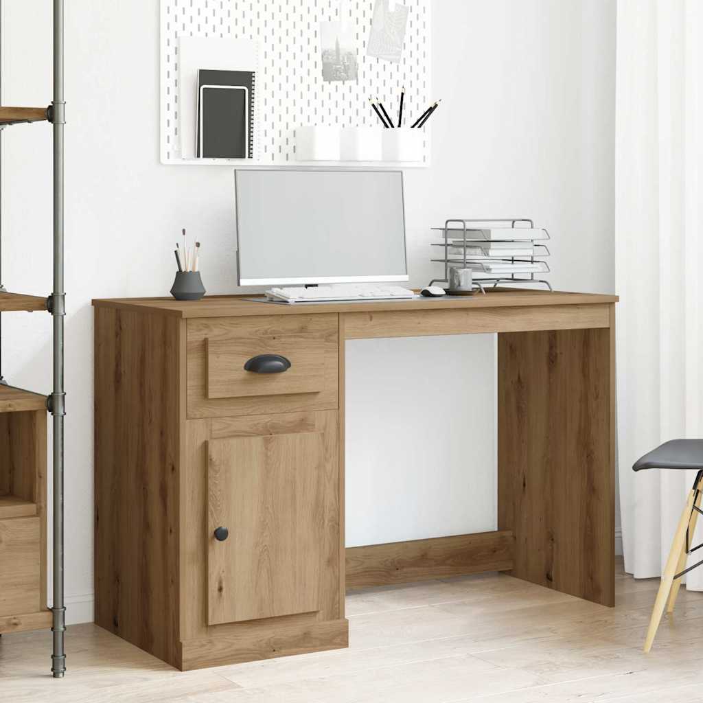 Desk with drawers, 115cm