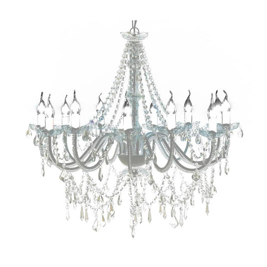 1,600-crystal statement chandelier
