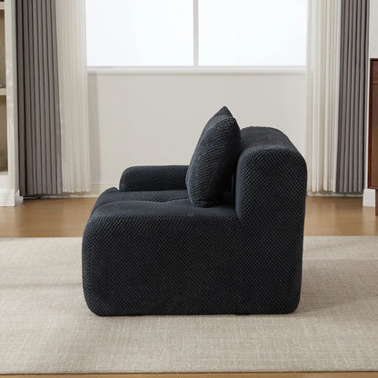 Modern Cloud Tufted Convertible Loveseat Sofa – view 6