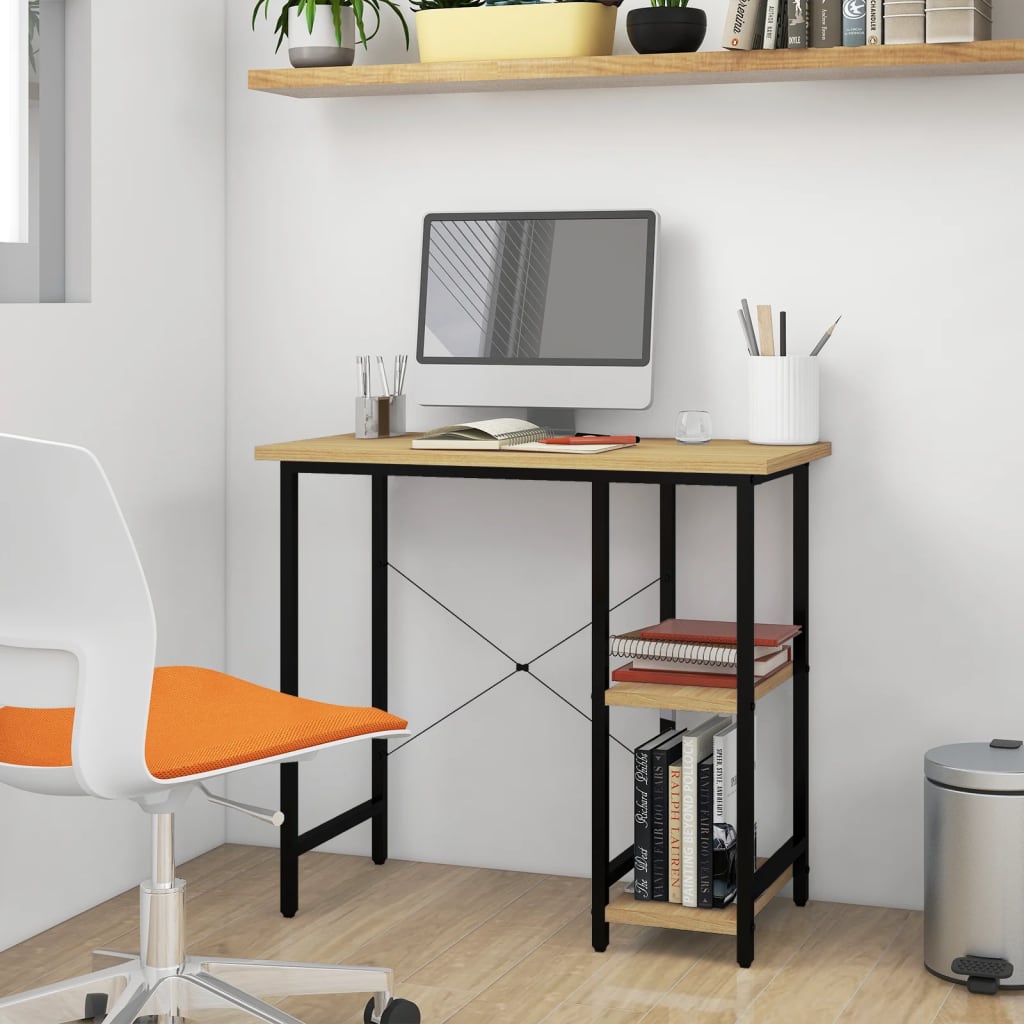 Industrial computer desk, 80cm